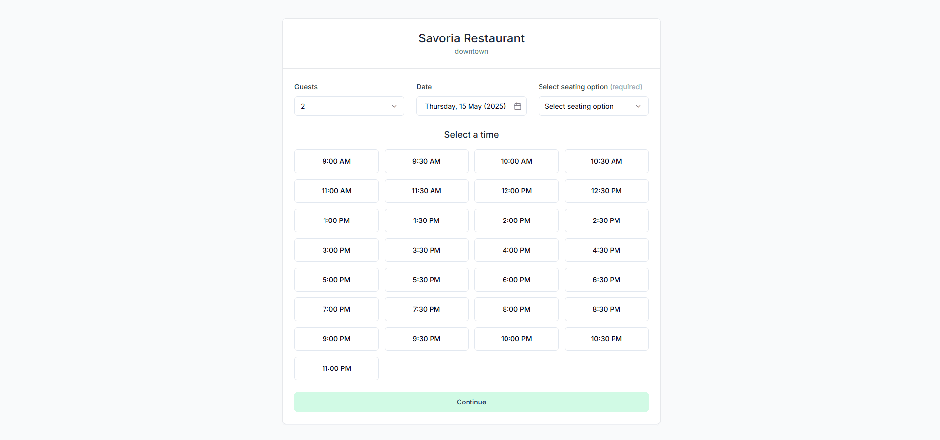 Service Booking